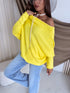 ELYNDI sweater "SYMMETRY 37709" - YELLOW